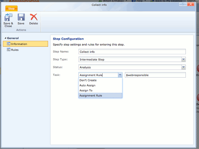 Set item rules Track & Manage Marketing Campaigns and Activities